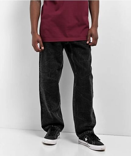 Ambush Embroidered Ninth Hall Black Denim Jeans