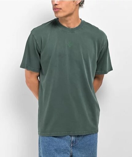 Fundamentals Ninth Hall Green Wash Boxy T-Shirt