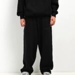 Ninth Hall Black Oversized Sweatpants