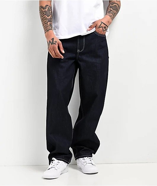 Ninth-Hall-Dragon-Raw-Denim-Loose-Fit-Jeans (1) Ninth Hall Dragon Raw Denim Loose Fit Jeans