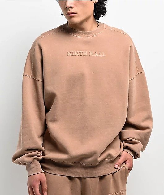 Ninth-Hall-Fundamentals-Logo-Chanterelle-Mens-Sweatshirt Ninth Hall Fundamentals Logo Chanterelle Men’s Sweatshirt