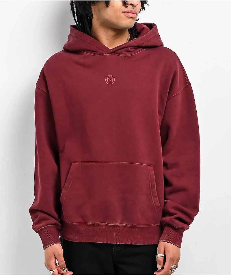 Ninth-Hall-Fundamentals-Maroon-Wash-Boxy-Hoodie Ninth Hall Fundamentals Maroon Wash Boxy Hoodie Ninth Hall Fundamentals Maroon Wash Boxy Hoodie