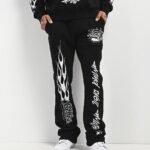 Ninth Hall Stacked Flare Sweatpants