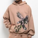 Vulture Ninth Hall Brown Hoodie